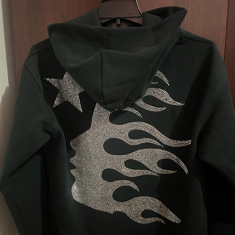 トップス HELLSTAR black crystal foodies Hellstar | Sweaters | Hellstar Swarovski Crystal Stone Rhinestone